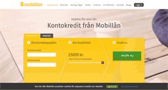 Desktop Screenshot of mobillan.se