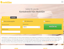 Tablet Screenshot of mobillan.se